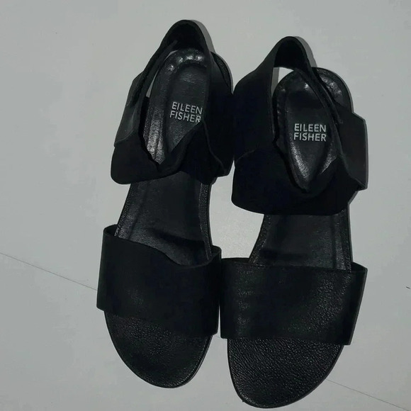 Eileen Fisher Sport Wedge Sneaker Sandal Size 8.5 - Picture 7 of 14